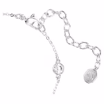 Symbolica bracelet Round cut, Moon, White, Mixed plating - Image 4