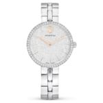 Cosmopolitan watch Swiss Made, Metal bracelet, Silver Tone, Stainless steel