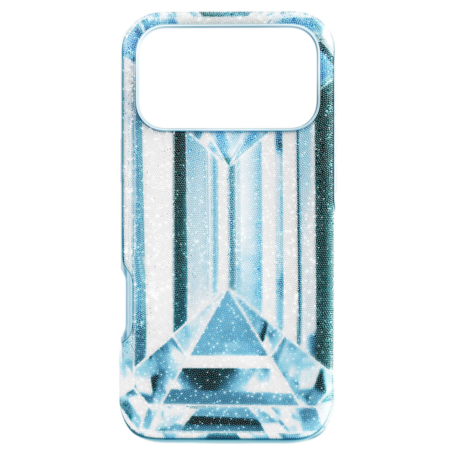 high-smartphone-case-crystal-effect-iphone®-17-pro-max-blue-swarovski-5737056 High smartphone case Crystal effect, iPhone® 17 Pro Max, Blue - Image 1