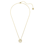 Hyperbola pendant Round cut, White, 18K gold finish - Image 3