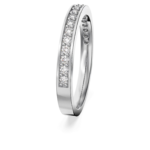 Matrix ring White, Rhodium plated - Image 4