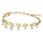 Octagon necklace Lab-grown diamonds 18.39 ct tw, Mixed shapes, 18K yellow gold - Image 2
