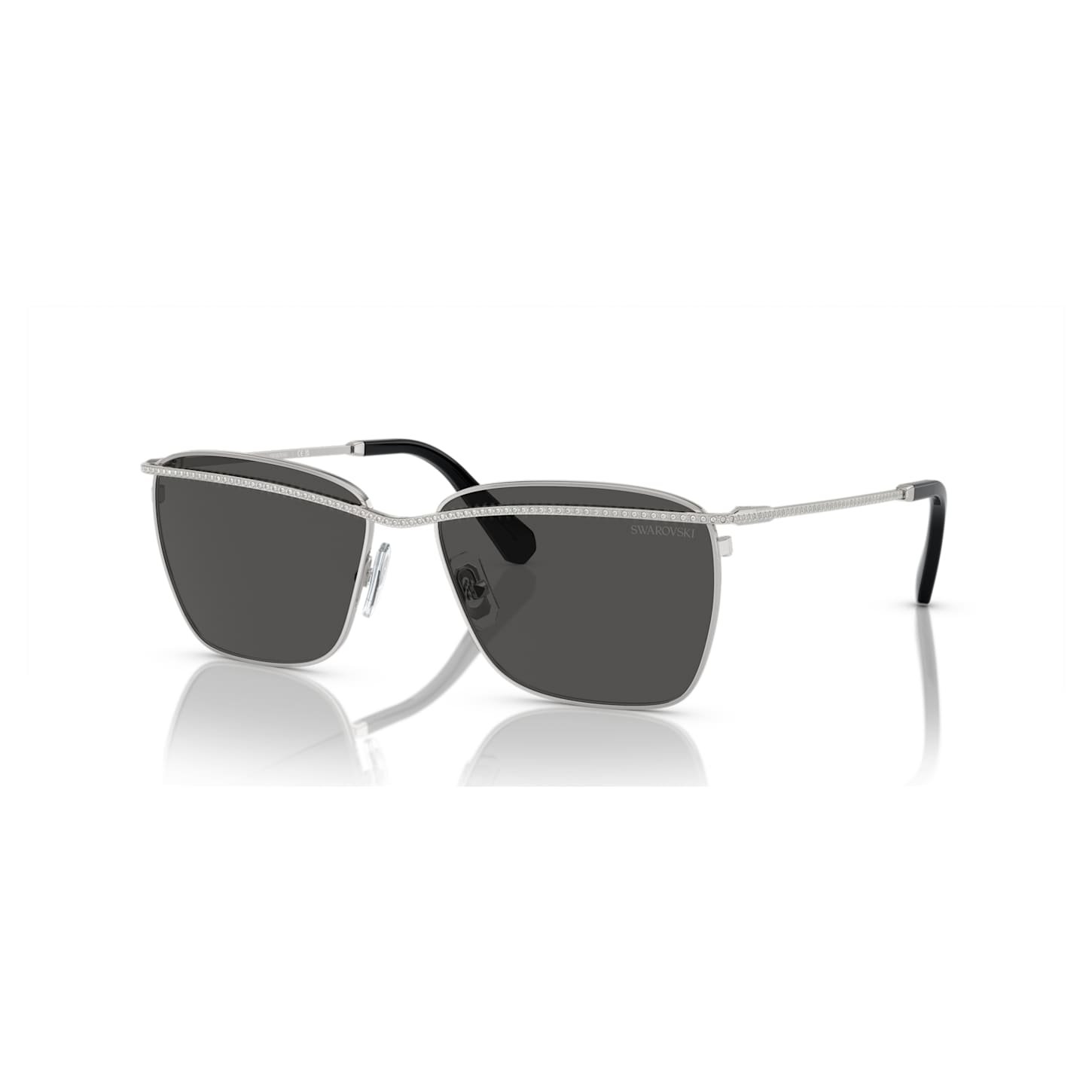 sunglasses-square-shape-sk7006-silver-tone-swarovski-5746291 Sunglasses Square shape, SK7006, Silver Tone - Image 1