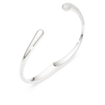 Swarovski Classica bangle Intertwining, Round cut, White, Sterling silver - Image 4