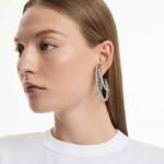 The Vienna Collection ear cuff set (3) Feather, Ruthenium plated - Image 2
